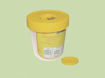 ЕСО-01. Емкость для сбора колюще-режущих мед. отходов (одноразовая)