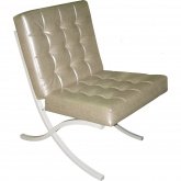 Кресло для посетителей М117-031 без пуговиц на спинке и сиденье