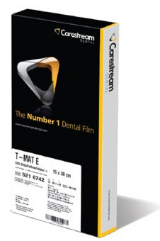 Рентгенпленка Carestream (Kodak) для стоматологии T-MAT-E 15х30 (100 л.)